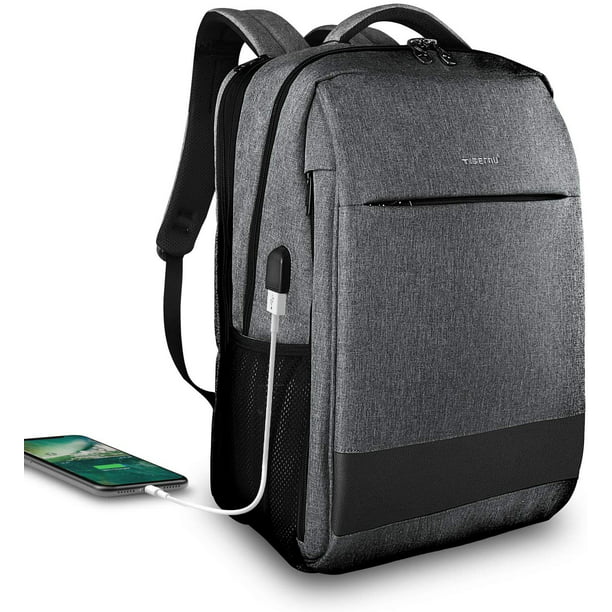 Male and Female Backpacks with Male and Female USB Charging Ports Hyh Trumps Interesting Feeling Business Travel Laptop Backpack Anti-Theft Ultra-Thin Laptop Backpack